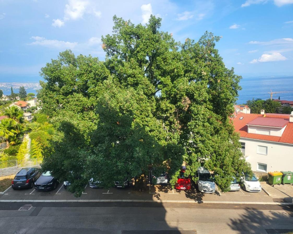 Apartment With Direct Sea View, Free Parking And Close To Beaches And Promenade Ловран Экстерьер фото