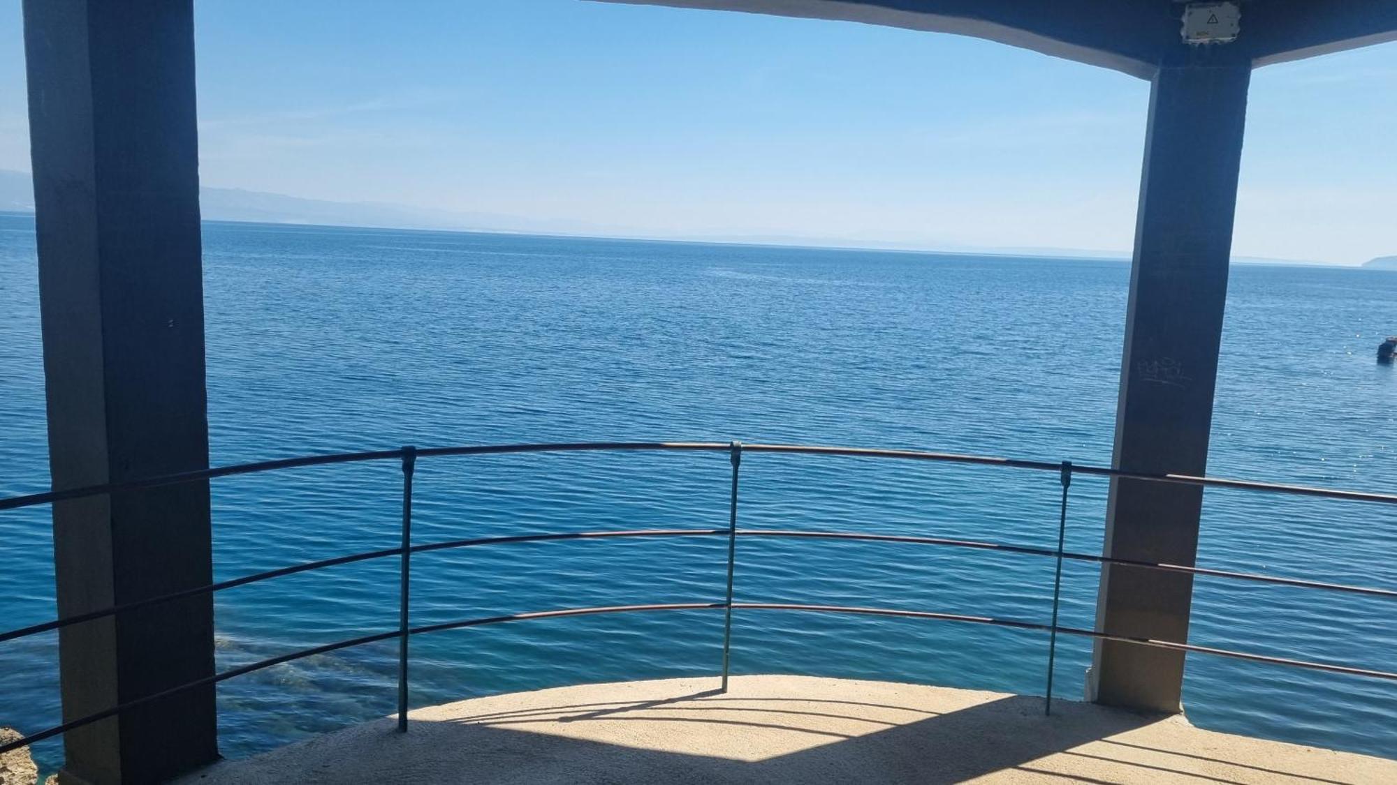 Apartment With Direct Sea View, Free Parking And Close To Beaches And Promenade Ловран Экстерьер фото